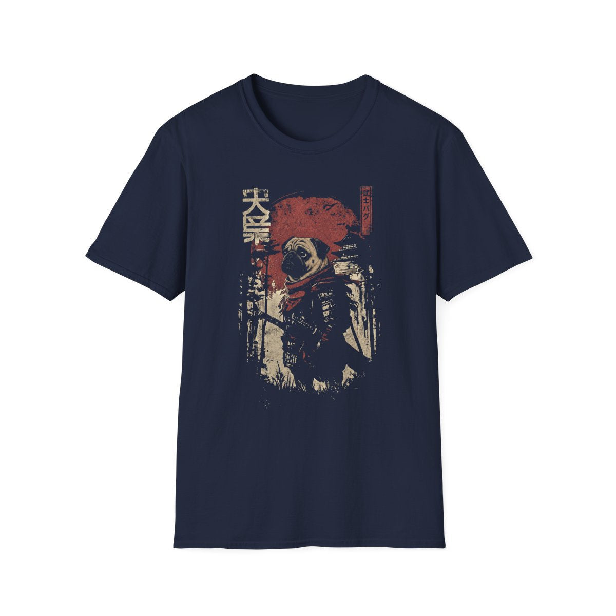 Samurai Pug Warrior Tee
