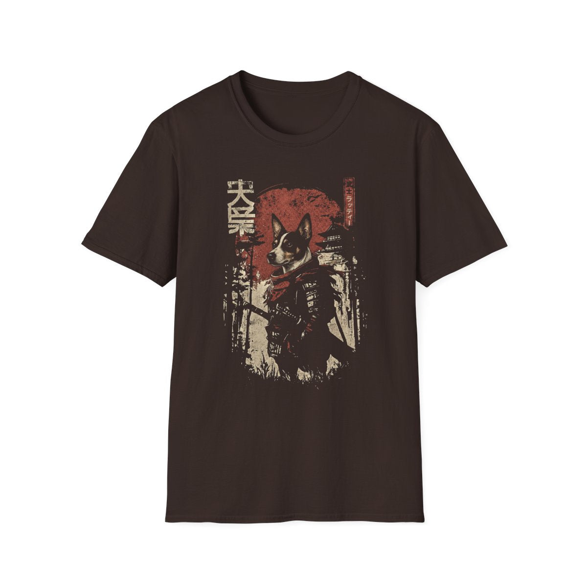 Samurai Rat Terrier Warrior Tee