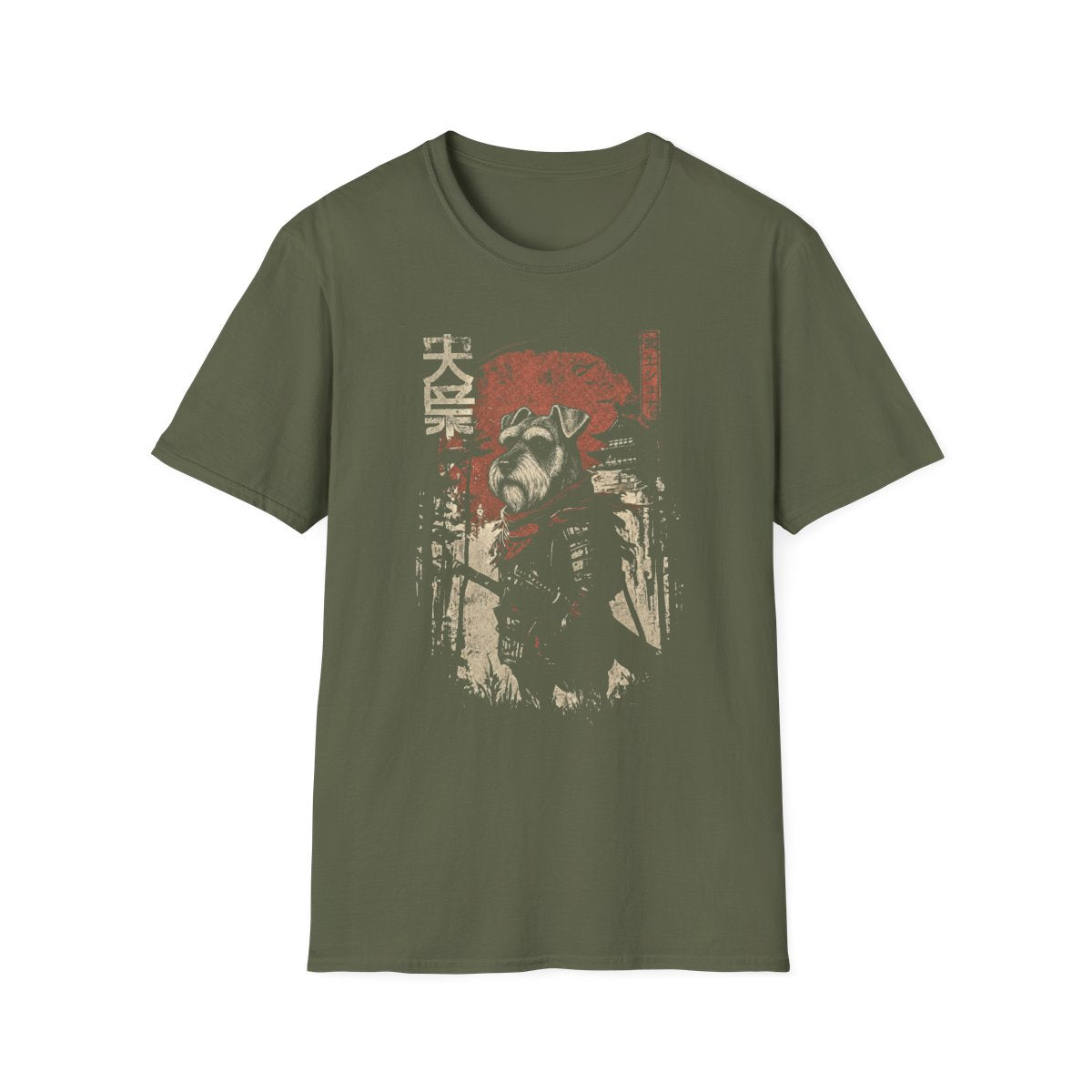 Samurai Schnauzer Warrior Tee