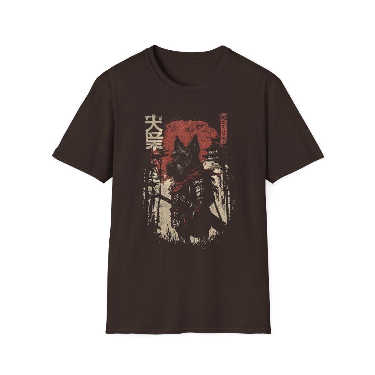 Samurai Scottish Terrier Warrior Tee