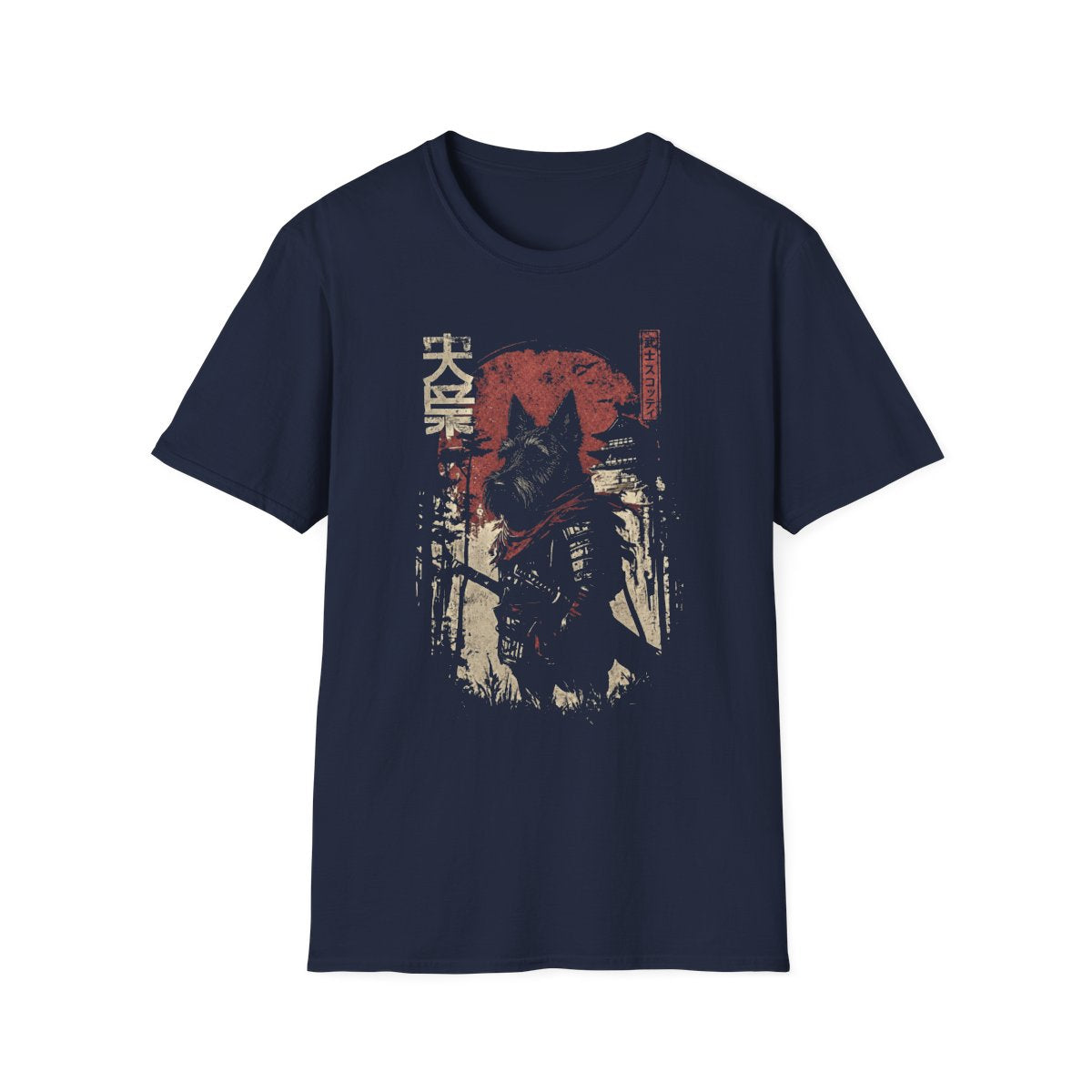 Samurai Scottish Terrier Warrior Tee