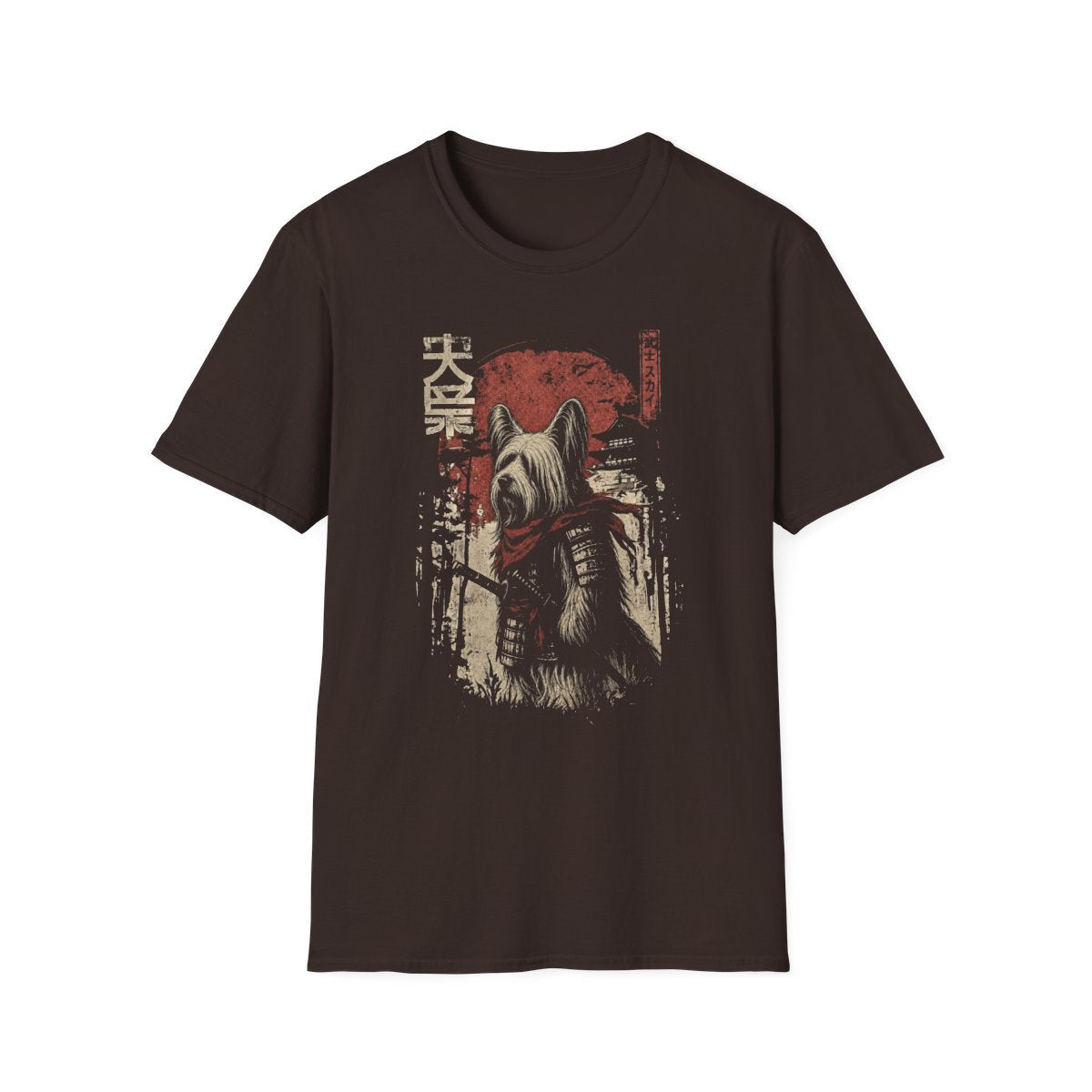 Samurai Skye Terrier Warrior Tee