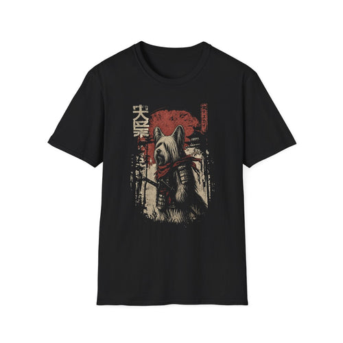 Samurai Skye Terrier Warrior Tee