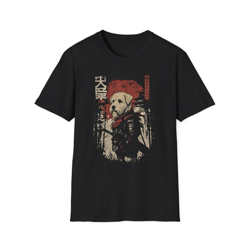 Samurai Soft Coated Wheaten Terrier Warrior Tee