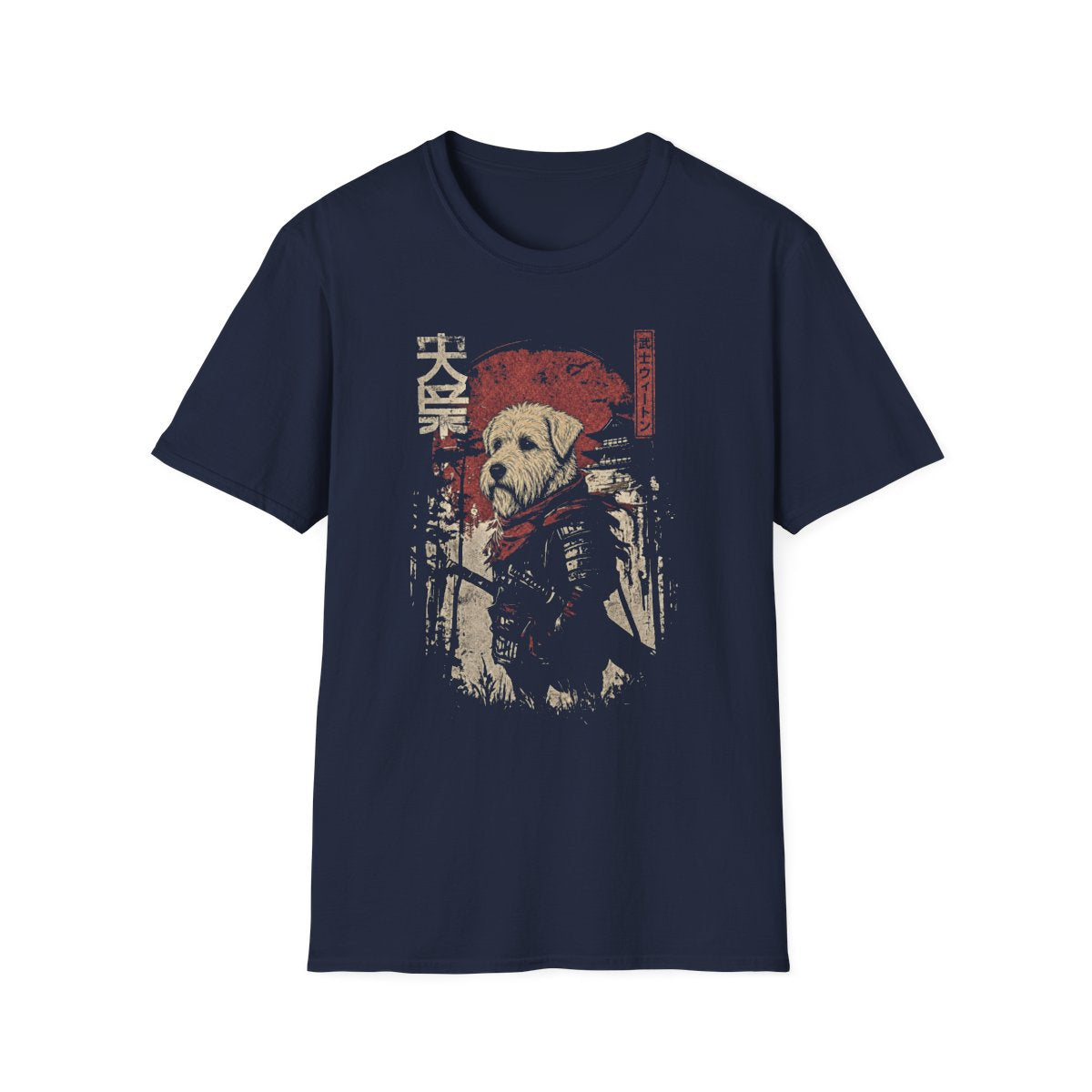 Samurai Soft Coated Wheaten Terrier Warrior Tee