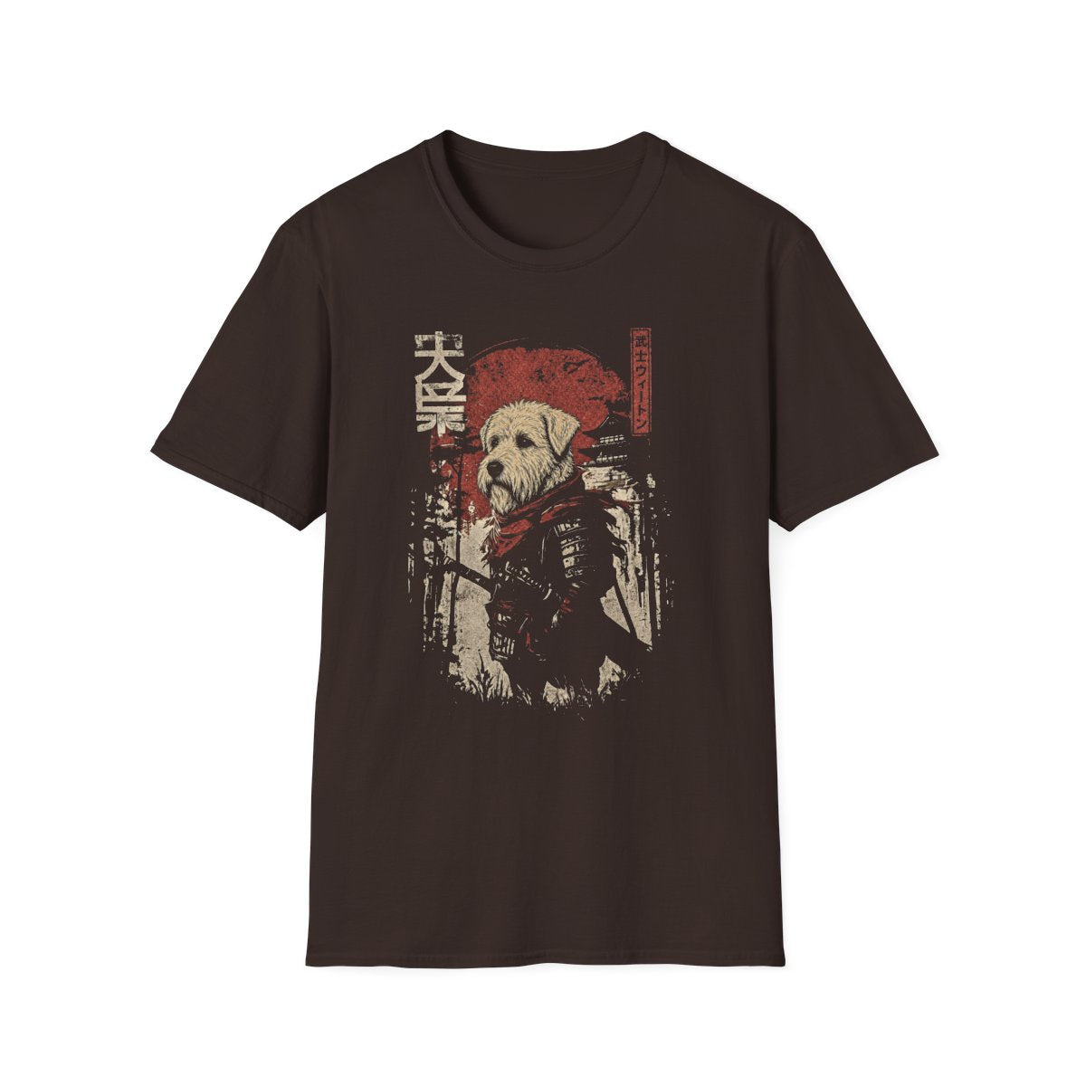 Samurai Soft Coated Wheaten Terrier Warrior Tee