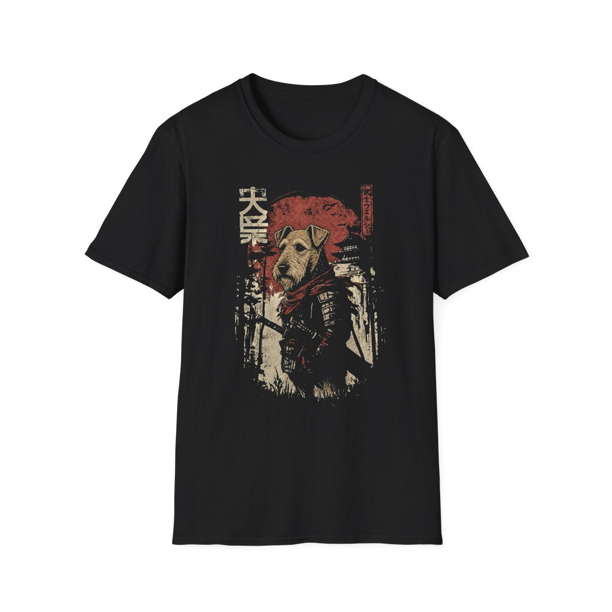 Samurai Welsh Terrier Warrior Tee