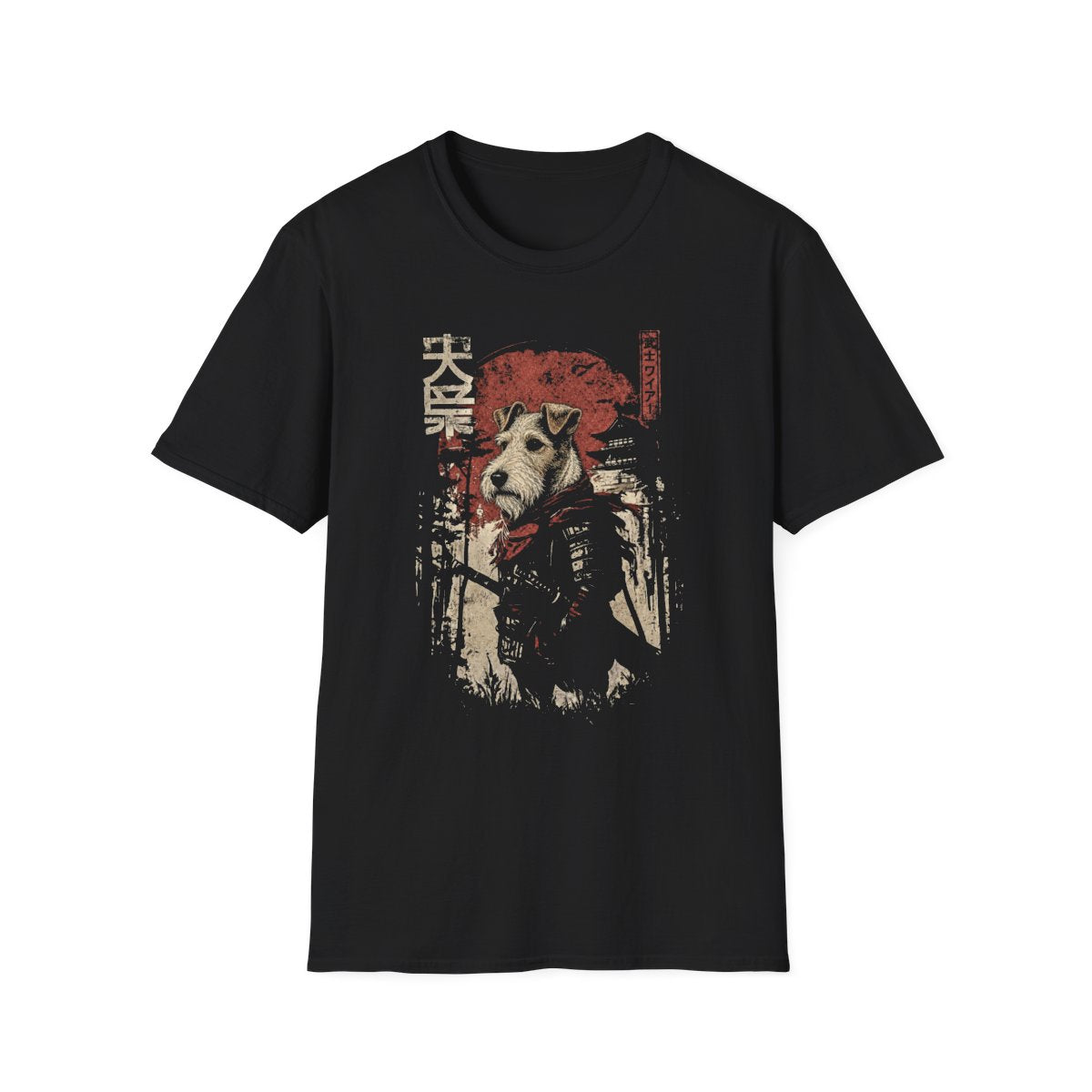 Samurai Wire Fox Terrier Warrior Tee