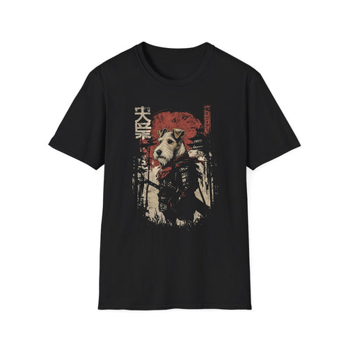 Samurai Wire Fox Terrier Warrior Tee