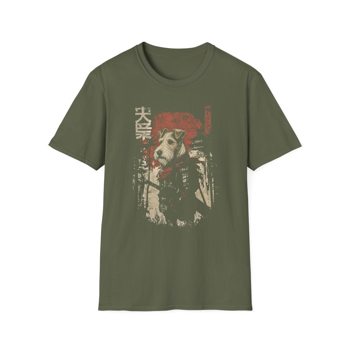 Samurai Wire Fox Terrier Warrior Tee