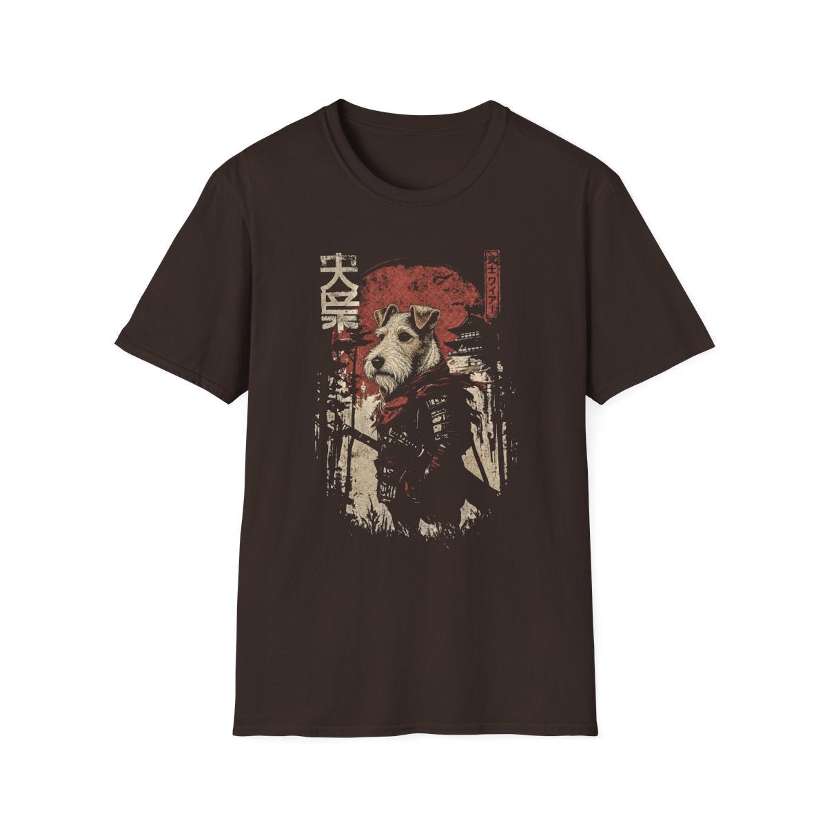 Samurai Wire Fox Terrier Warrior Tee