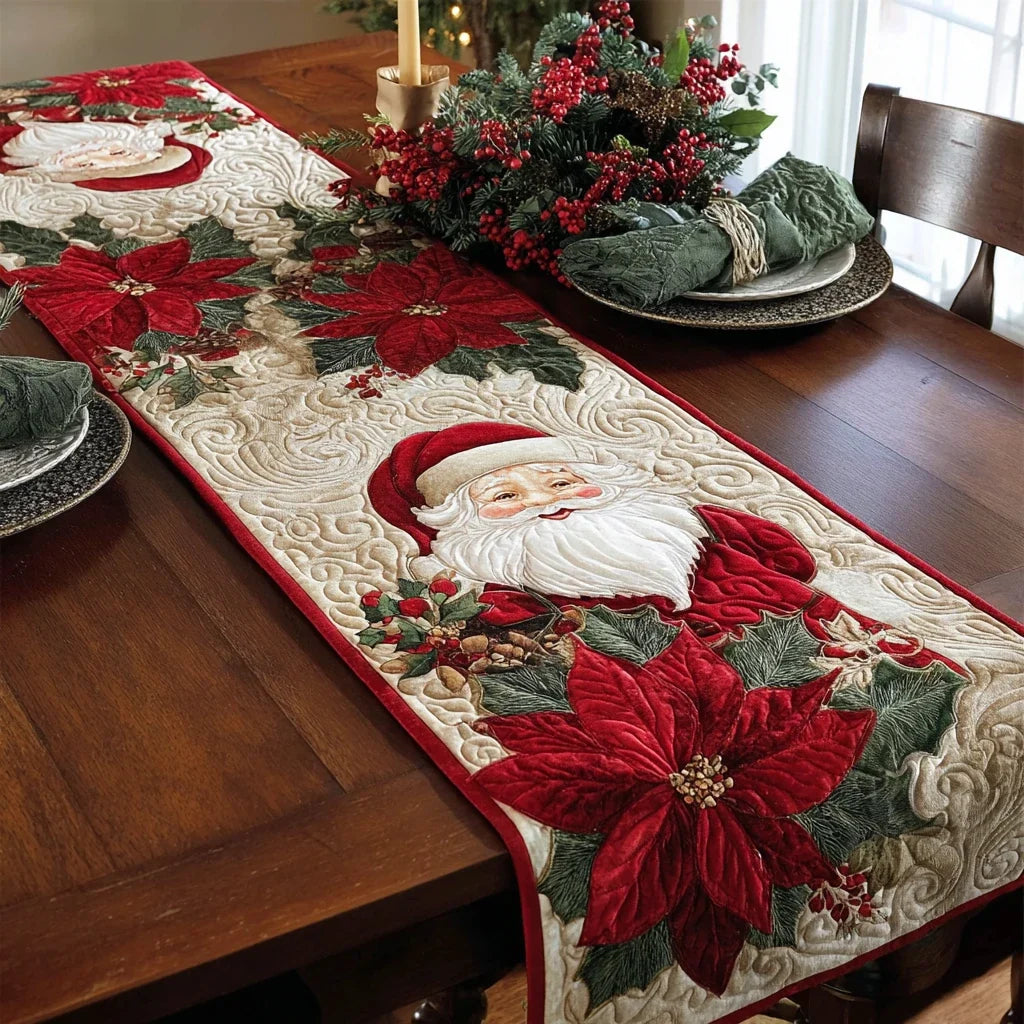 Santa Dreams Quilted Table Runner
