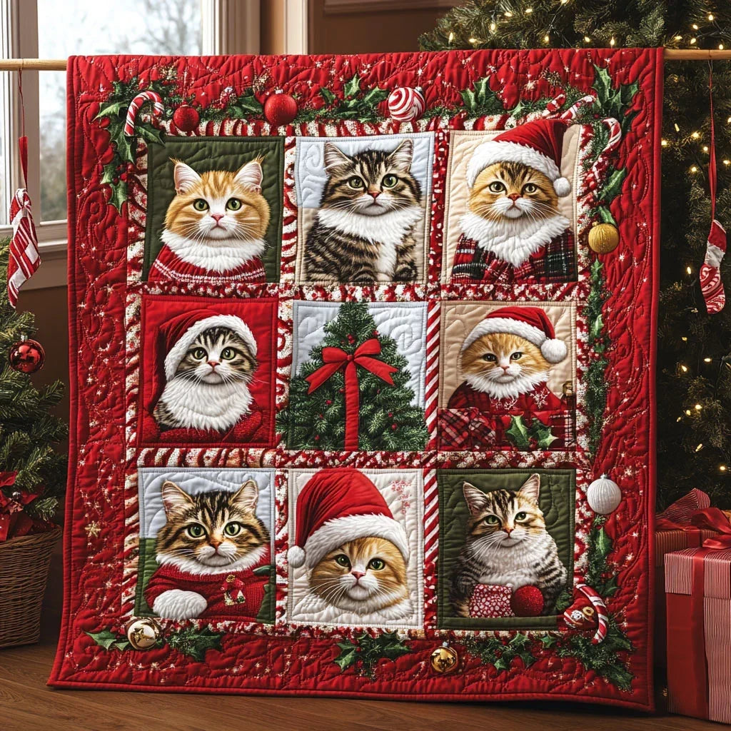 Santa Paws Quilt Blanket