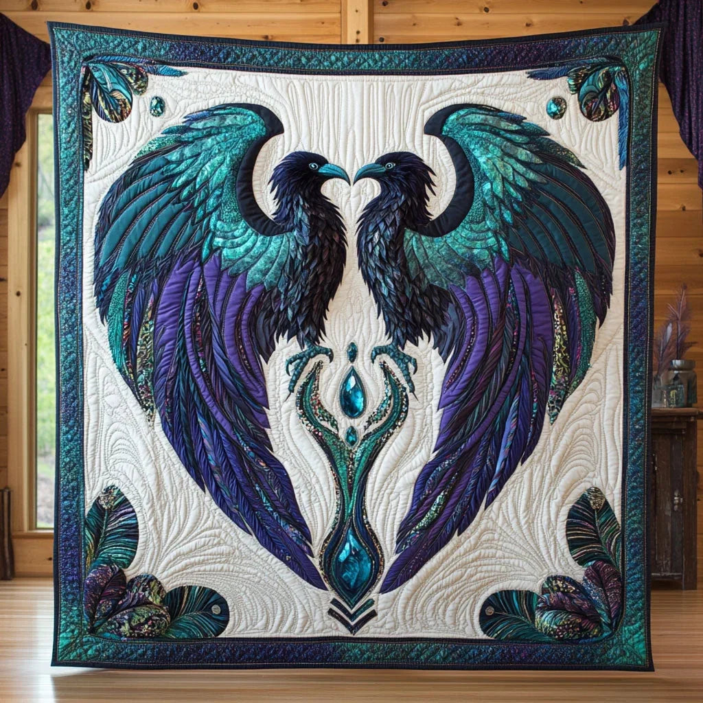 Sapphire Duel Quilt Blanket