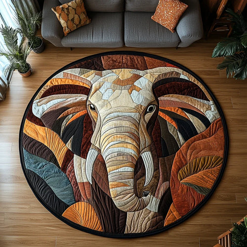 Savannah Stomp Quilted Round Mat