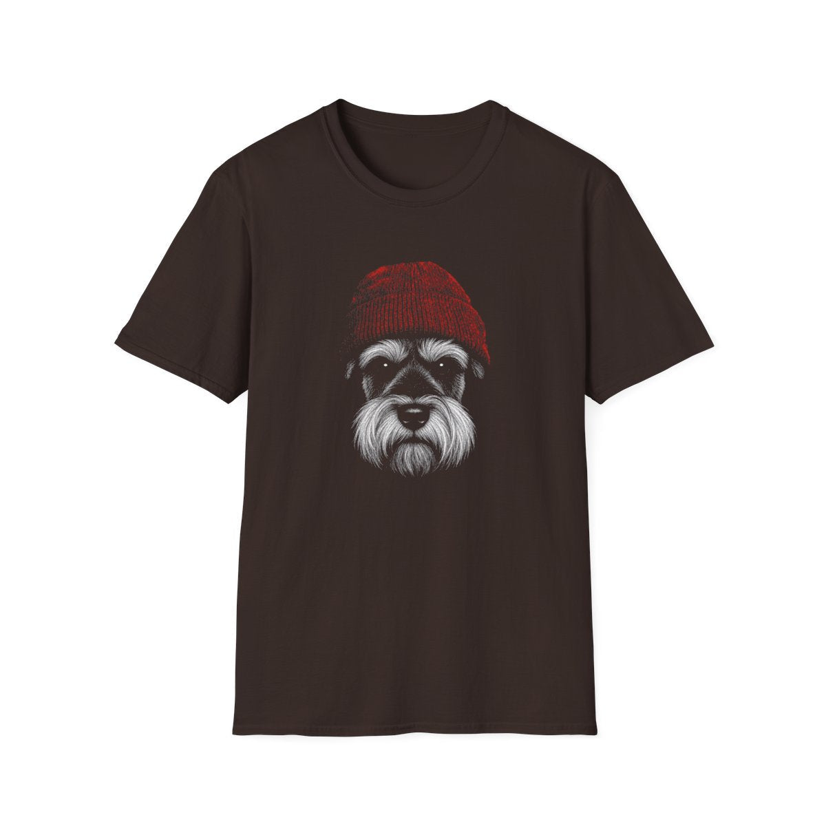 Schnauzer In Beanie Tee