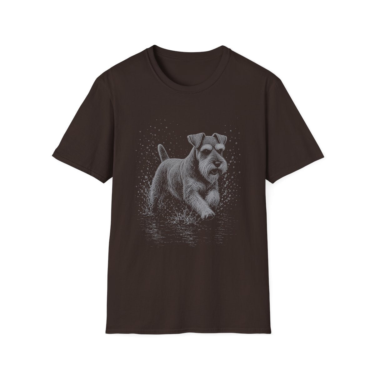 Schnauzer Water Run Tee