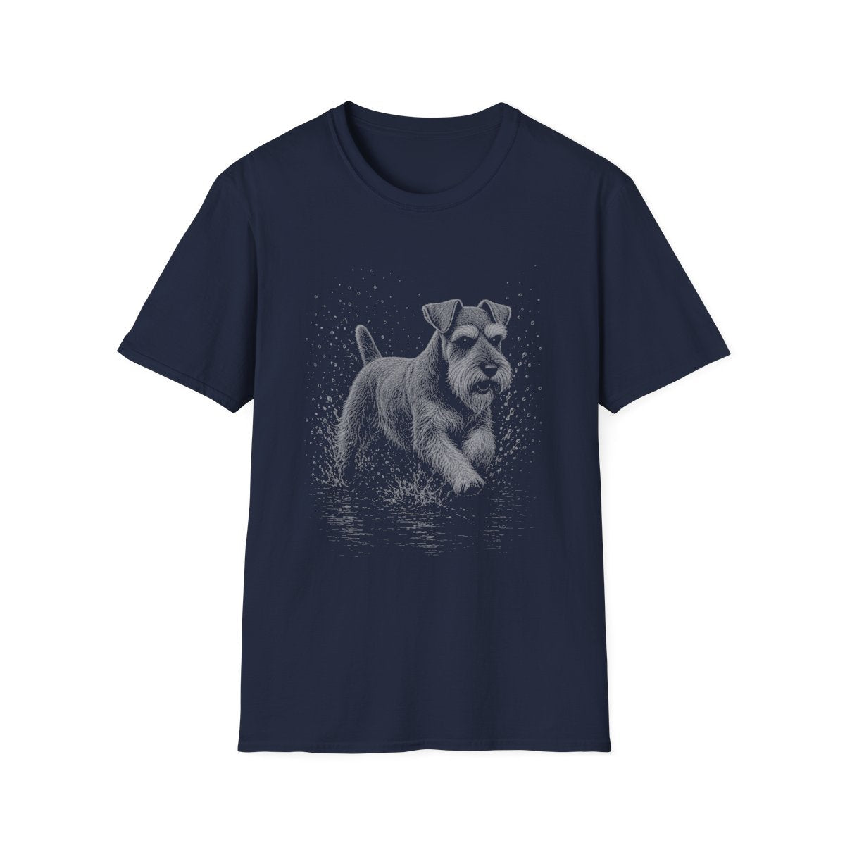 Schnauzer Water Run Tee