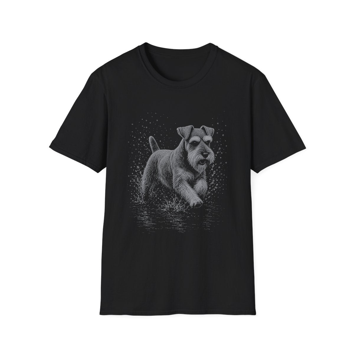 Schnauzer Water Run Tee