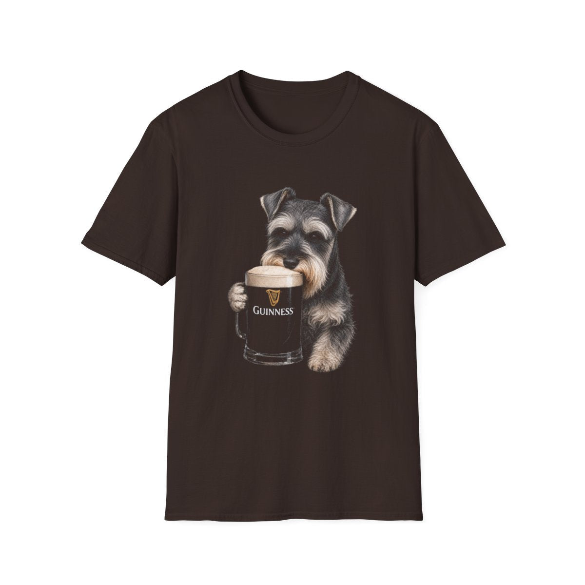 Schnauzer With A Pint Tee