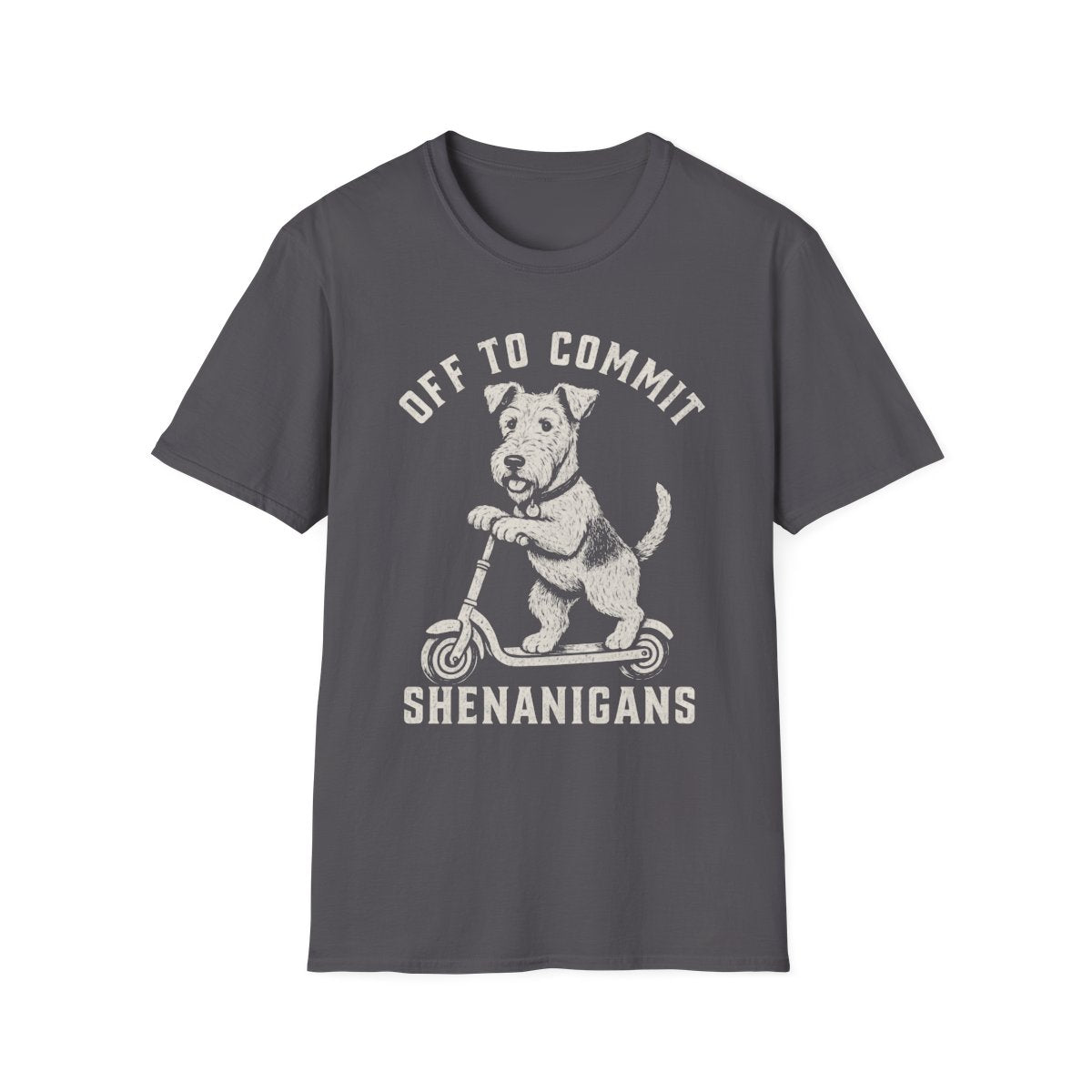Scooter Airedale Terrier Tee
