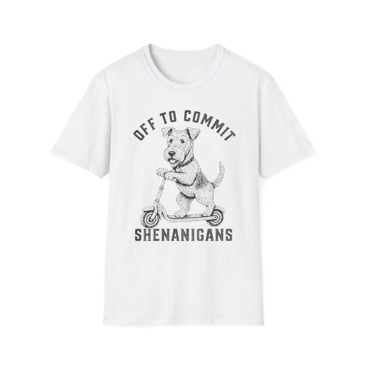 Scooter Airedale Terrier Tee
