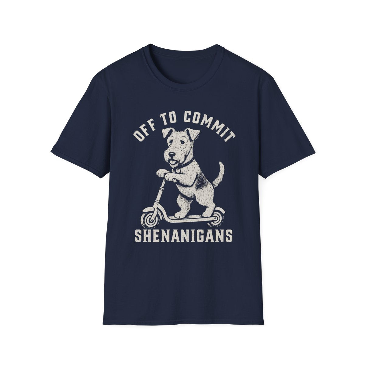 Scooter Airedale Terrier Tee