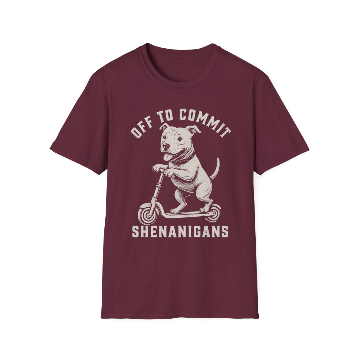 Scooter American Pit Bull Terrier Tee