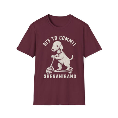 Scooter Bedlington Terrier Tee