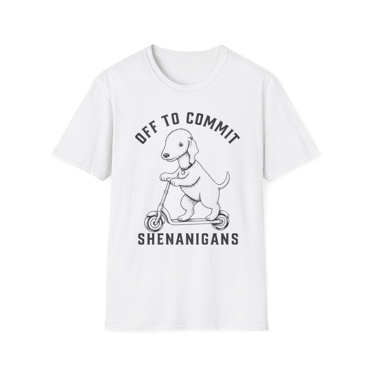 Scooter Bedlington Terrier Tee