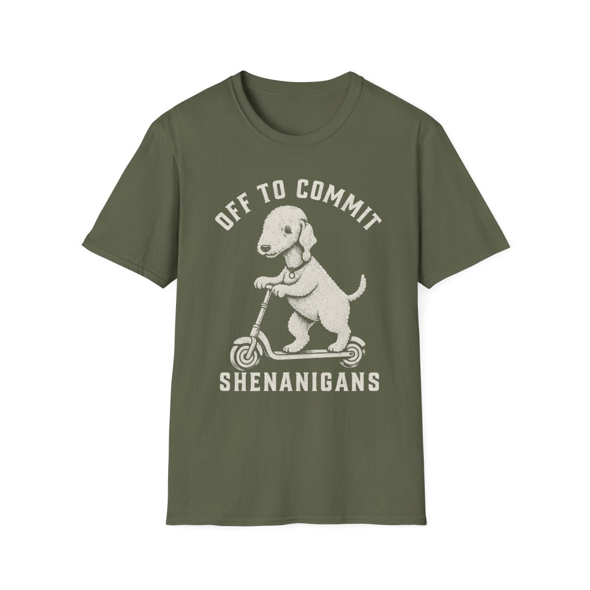 Scooter Bedlington Terrier Tee