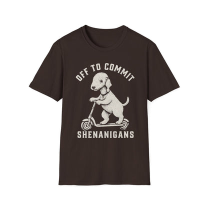 Scooter Bedlington Terrier Tee