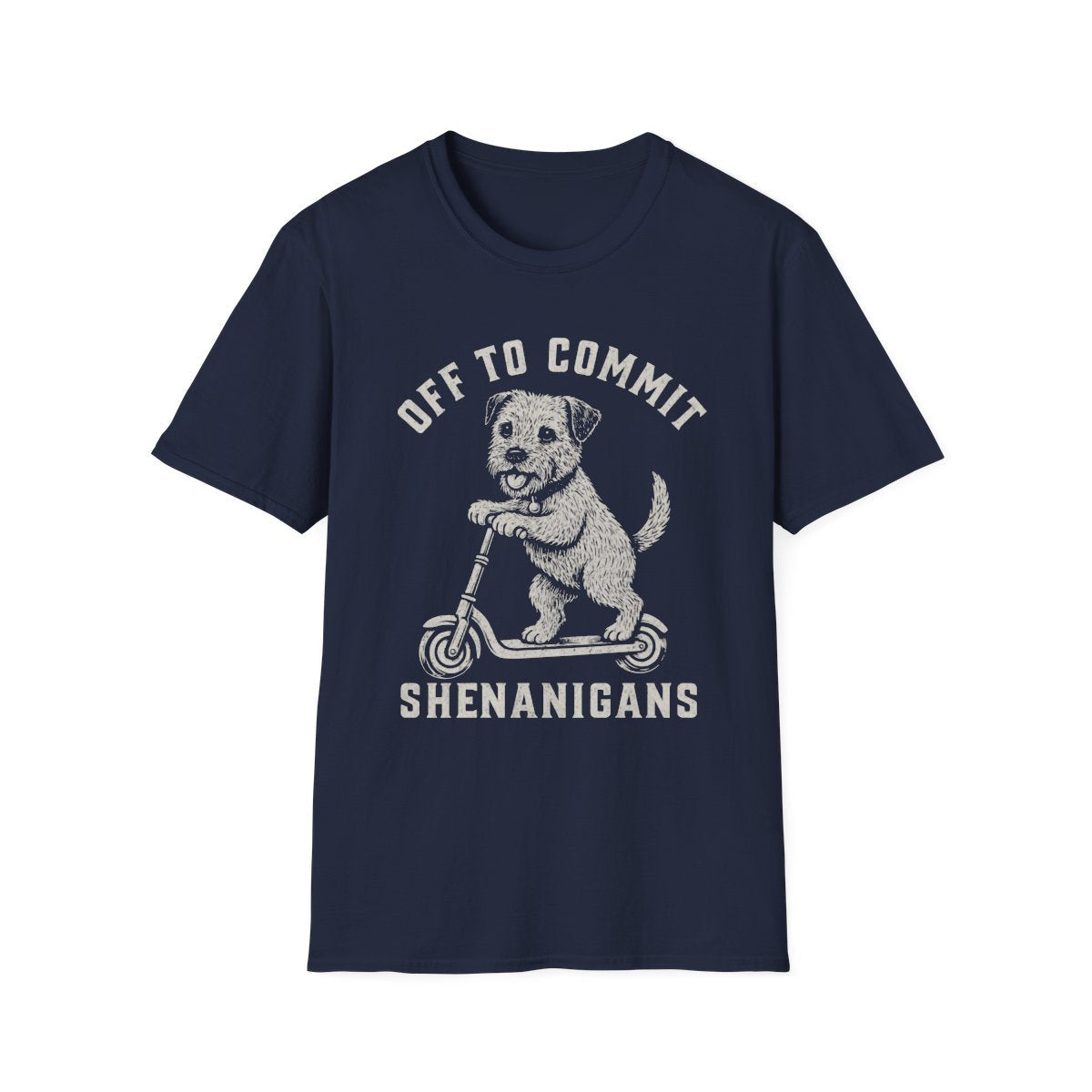 Scooter Border Terrier Tee