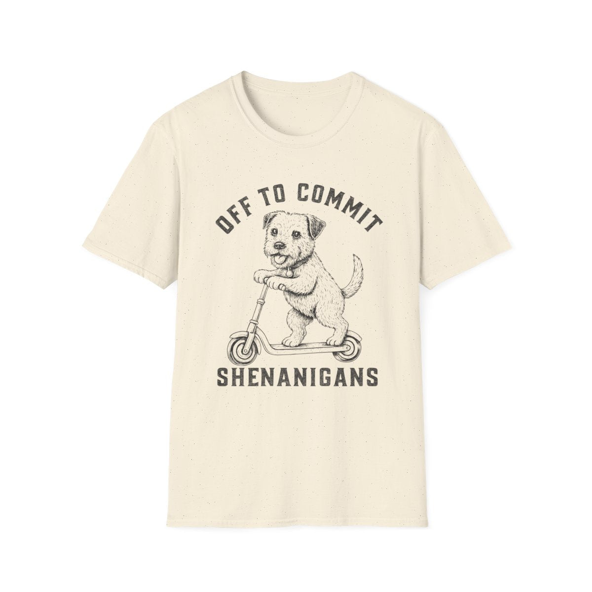 Scooter Border Terrier Tee