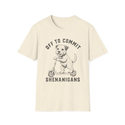Scooter Border Terrier Tee