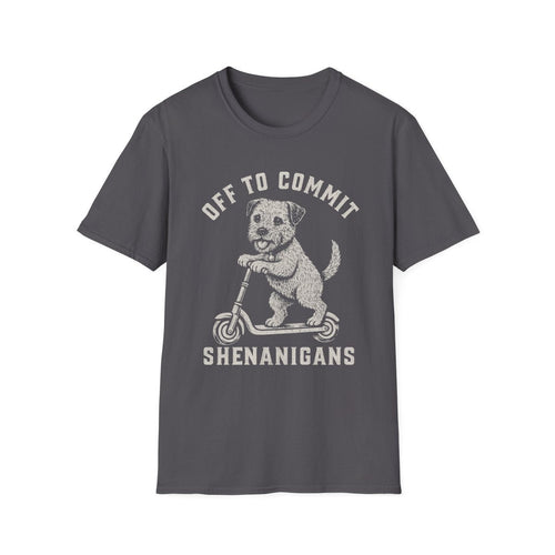 Scooter Border Terrier Tee