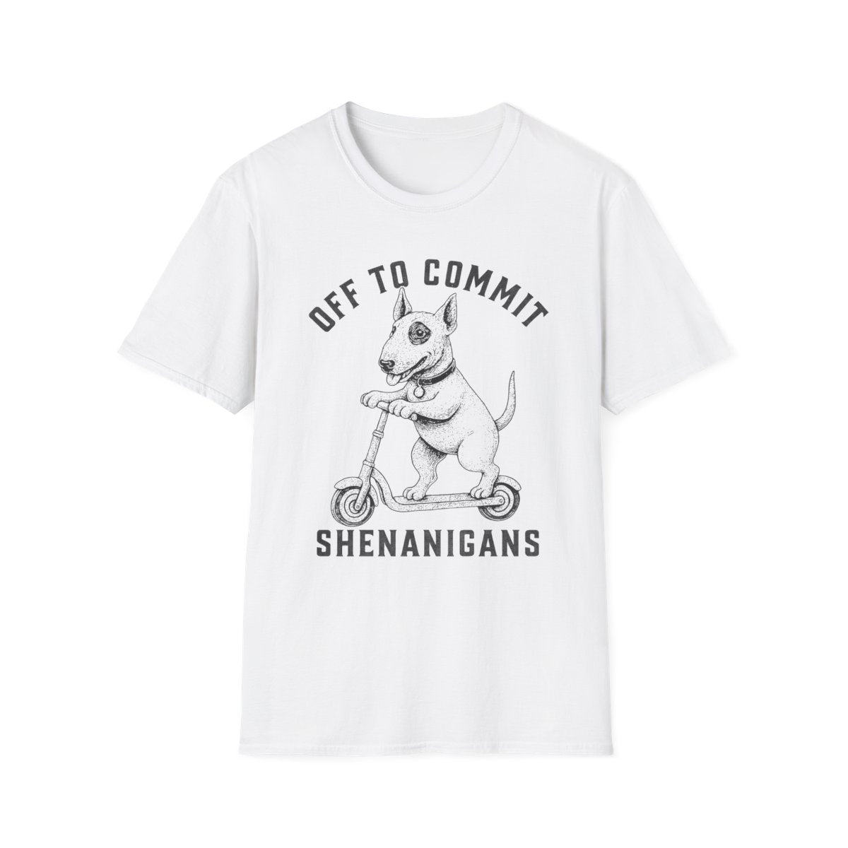 Scooter Bull Terrier Tee