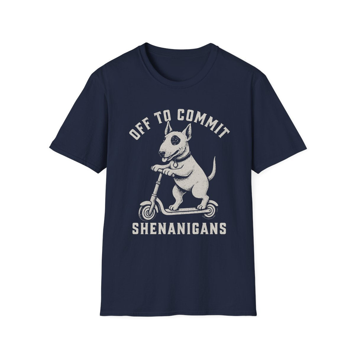 Scooter Bull Terrier Tee