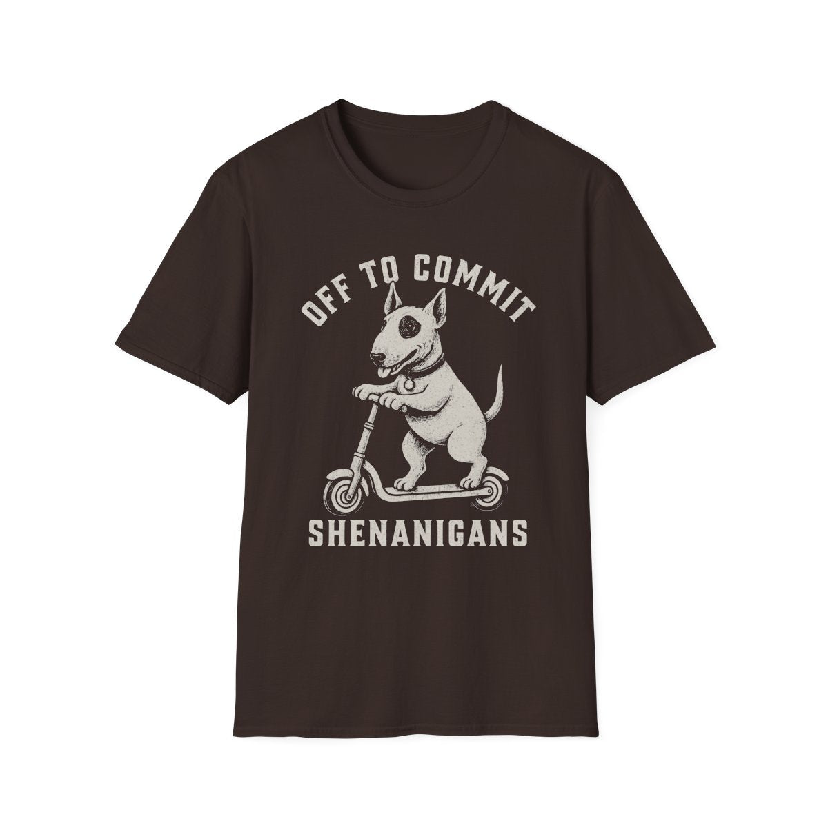 Scooter Bull Terrier Tee