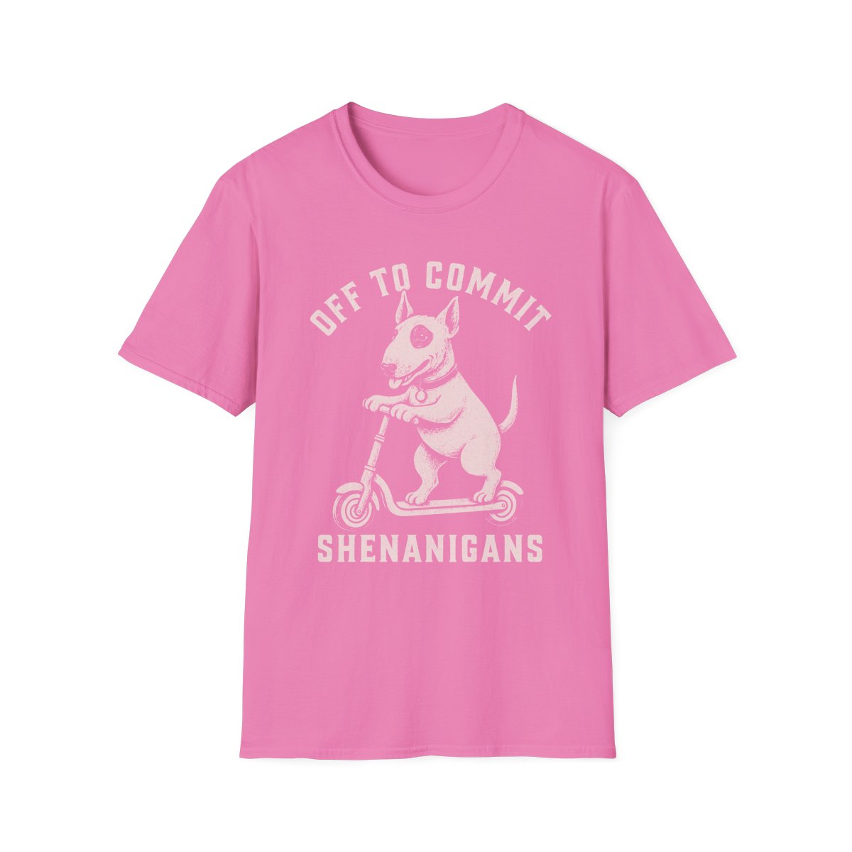 Scooter Bull Terrier Tee