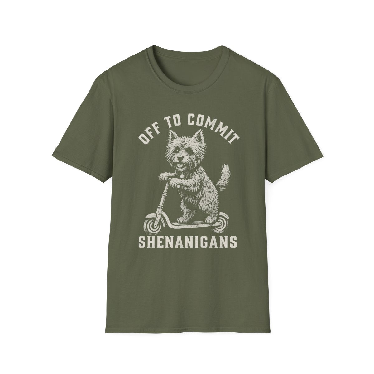 Scooter Cairn Terrier Tee
