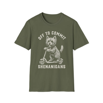 Scooter Cairn Terrier Tee