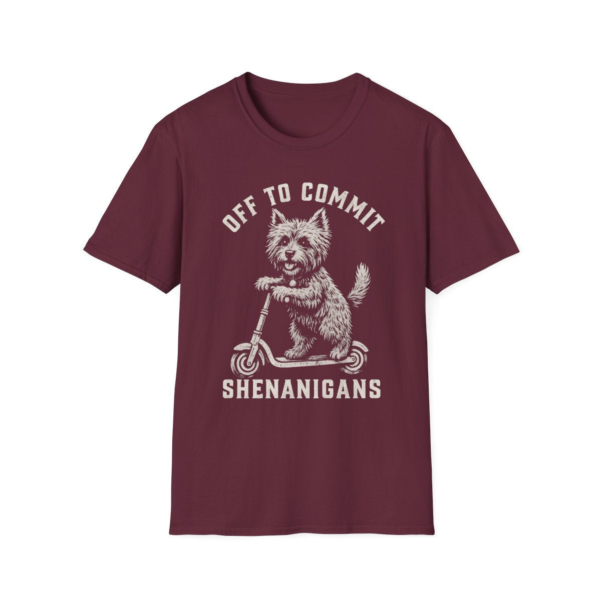 Scooter Cairn Terrier Tee