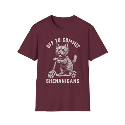 Scooter Cairn Terrier Tee