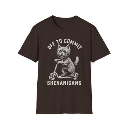 Scooter Cairn Terrier Tee