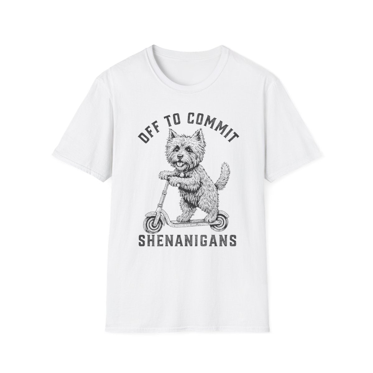 Scooter Cairn Terrier Tee