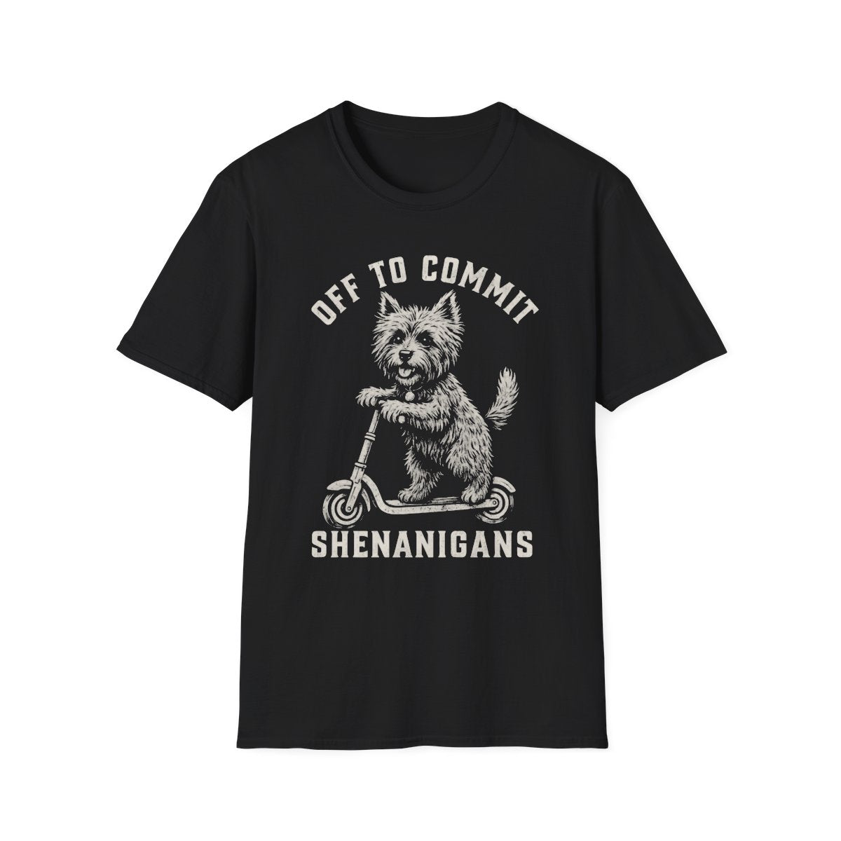Scooter Cairn Terrier Tee
