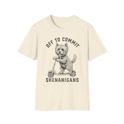 Scooter Cairn Terrier Tee