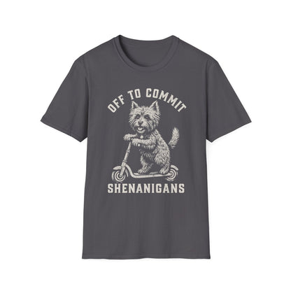 Scooter Cairn Terrier Tee
