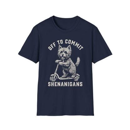 Scooter Cairn Terrier Tee